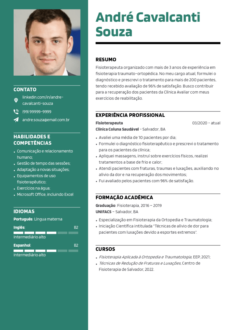 Gerador De Curr culo Online Crie Um Curr culo Para Baixar