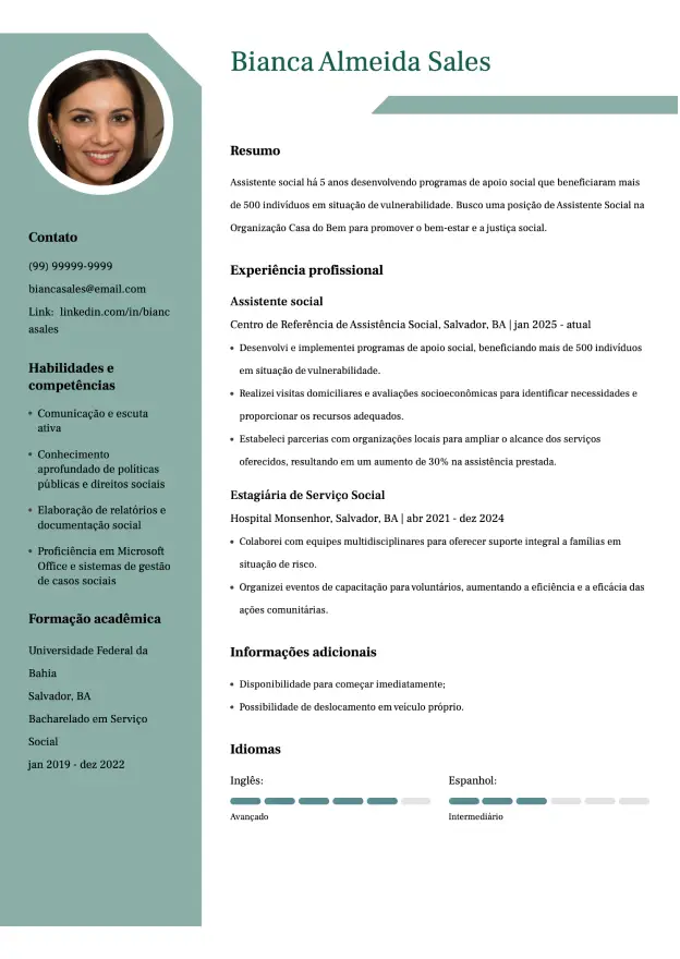 Um novo emprego te espera! Crie um CV hoje com os nossos modelos
