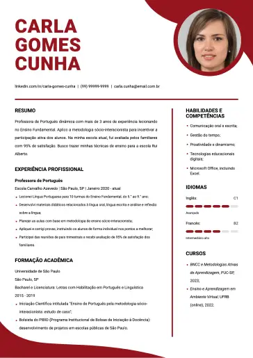 Currículo criativo