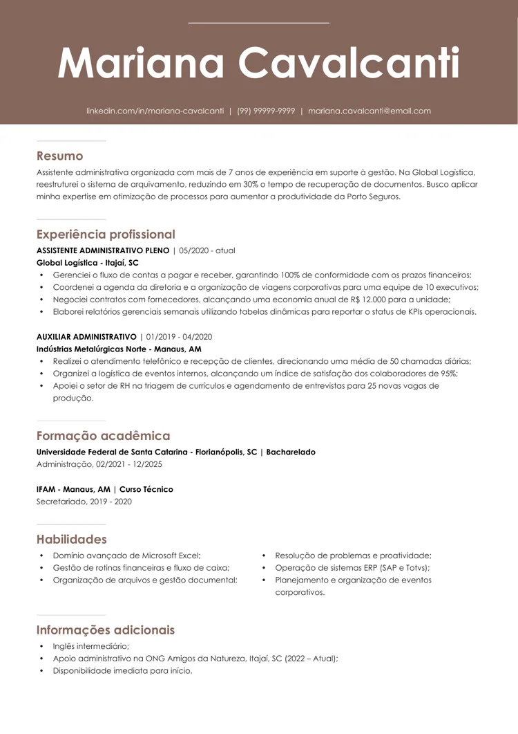 Curriculum vitae ATS