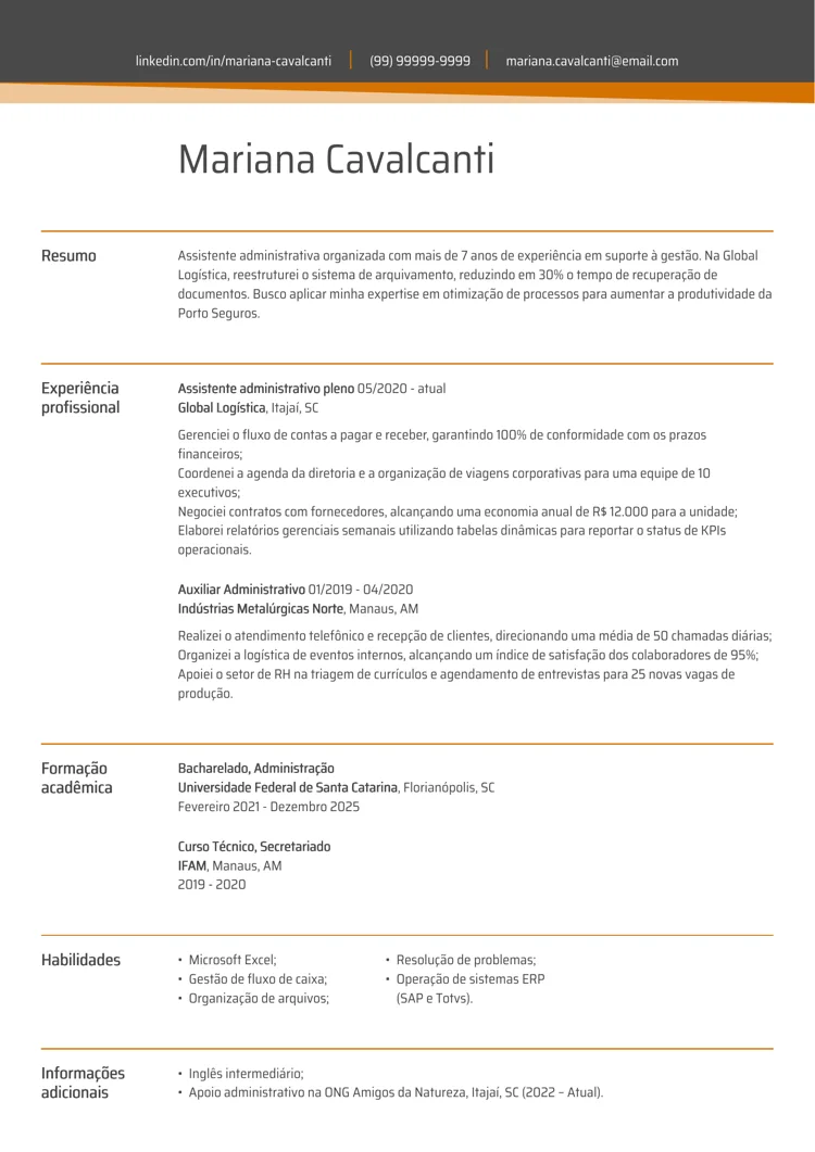 Template de CV ATS