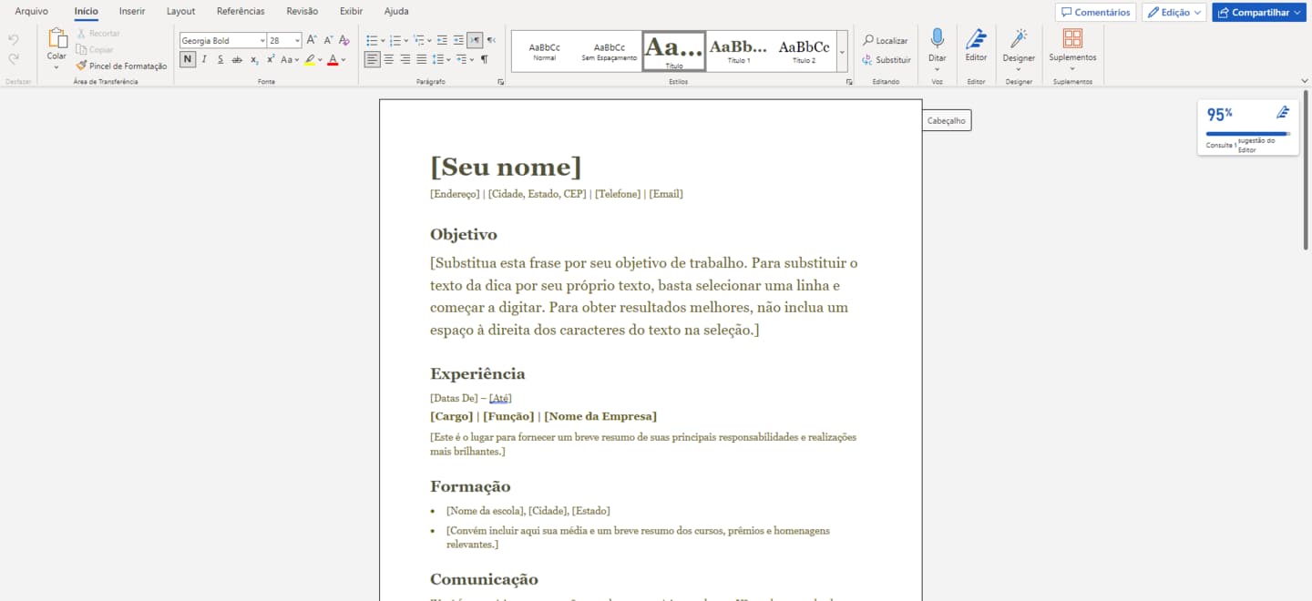 Como Fazer Currículo No Word Pelo Celular, PC Ou Online