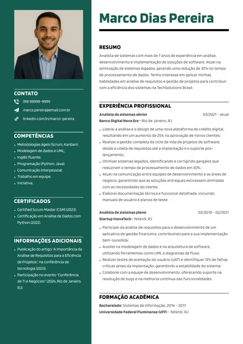 imagem de currículo