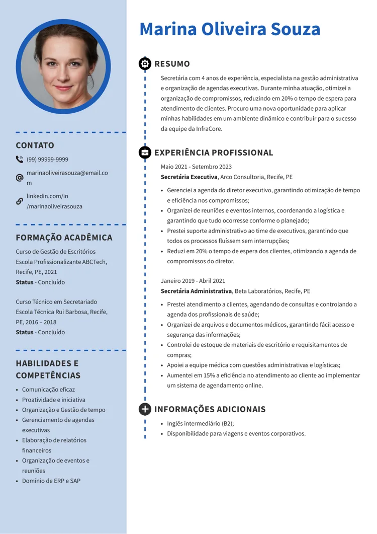 design de CV para download