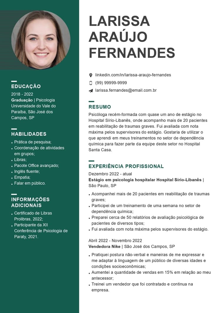 Curriculum Vitae Word Modelos Edit veis Para Baixar